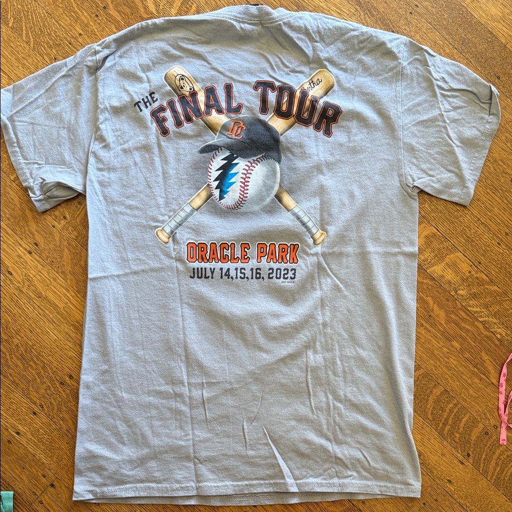 Dead & Co San Francisco Giants Concert Merch Graphic T-Shirt / Grateful Dead